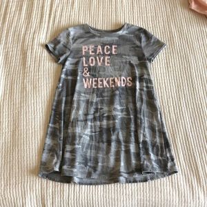 Summer camo dress